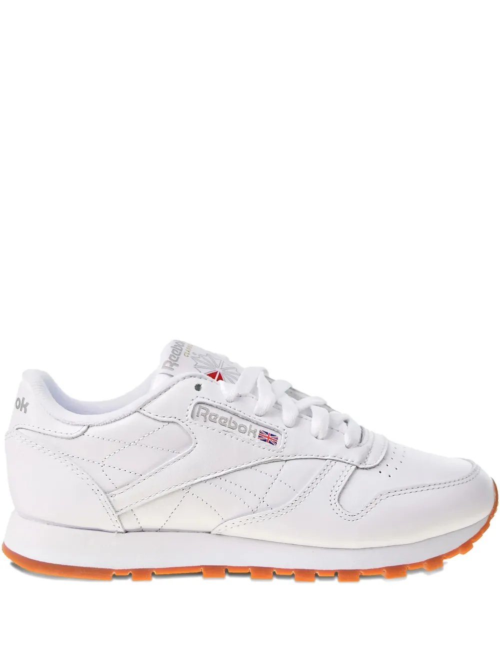 Reebok Classic leather quilted sneakers White