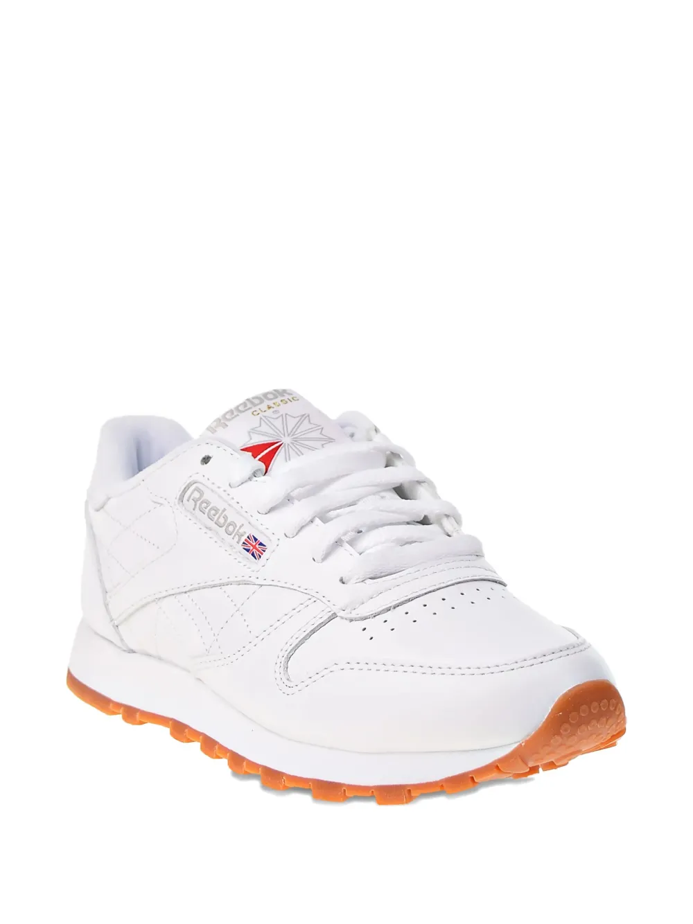 Reebok Classic leather quilted sneakers White