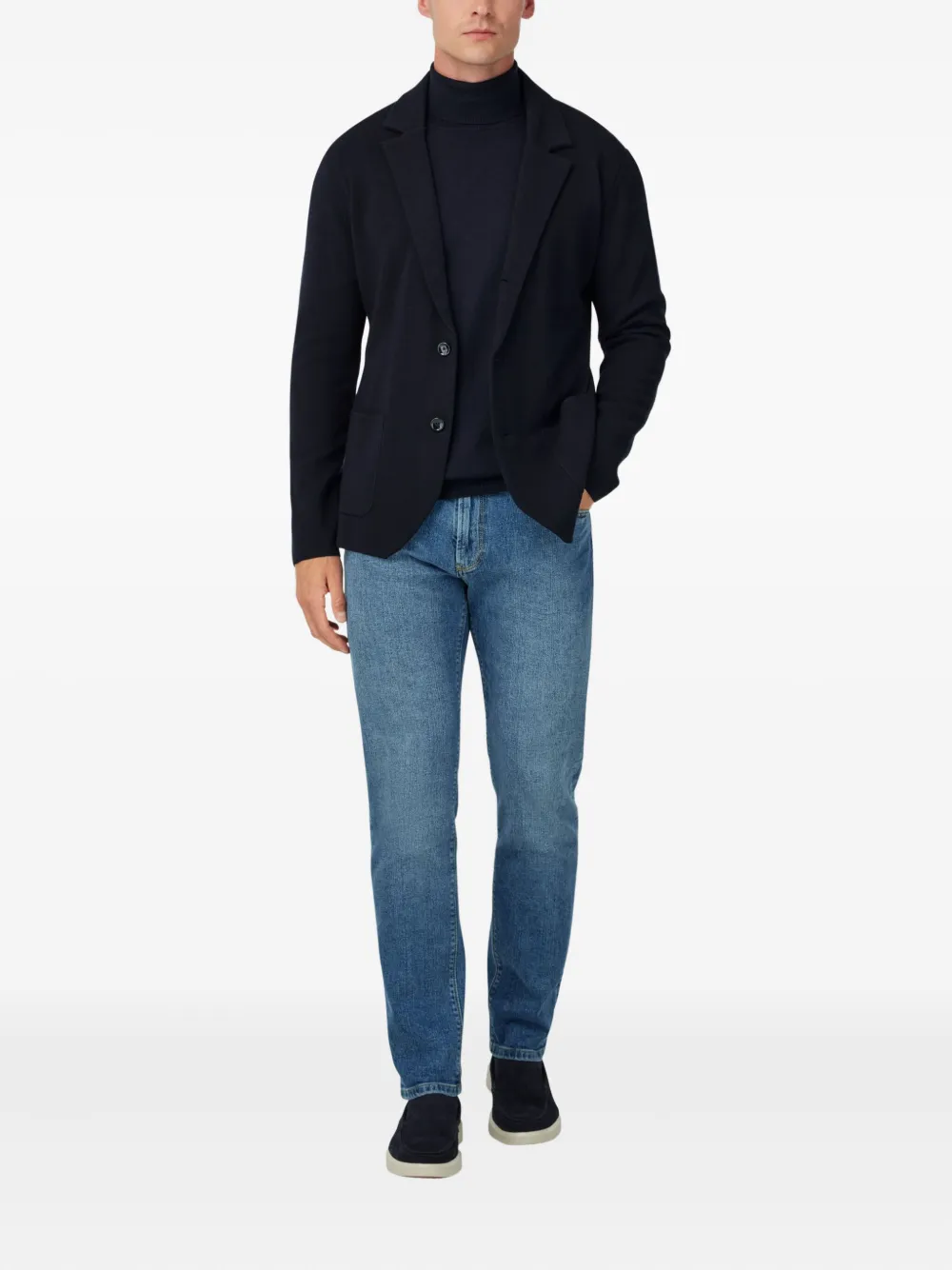 Boggi Milano five-pocket jeans - Blauw