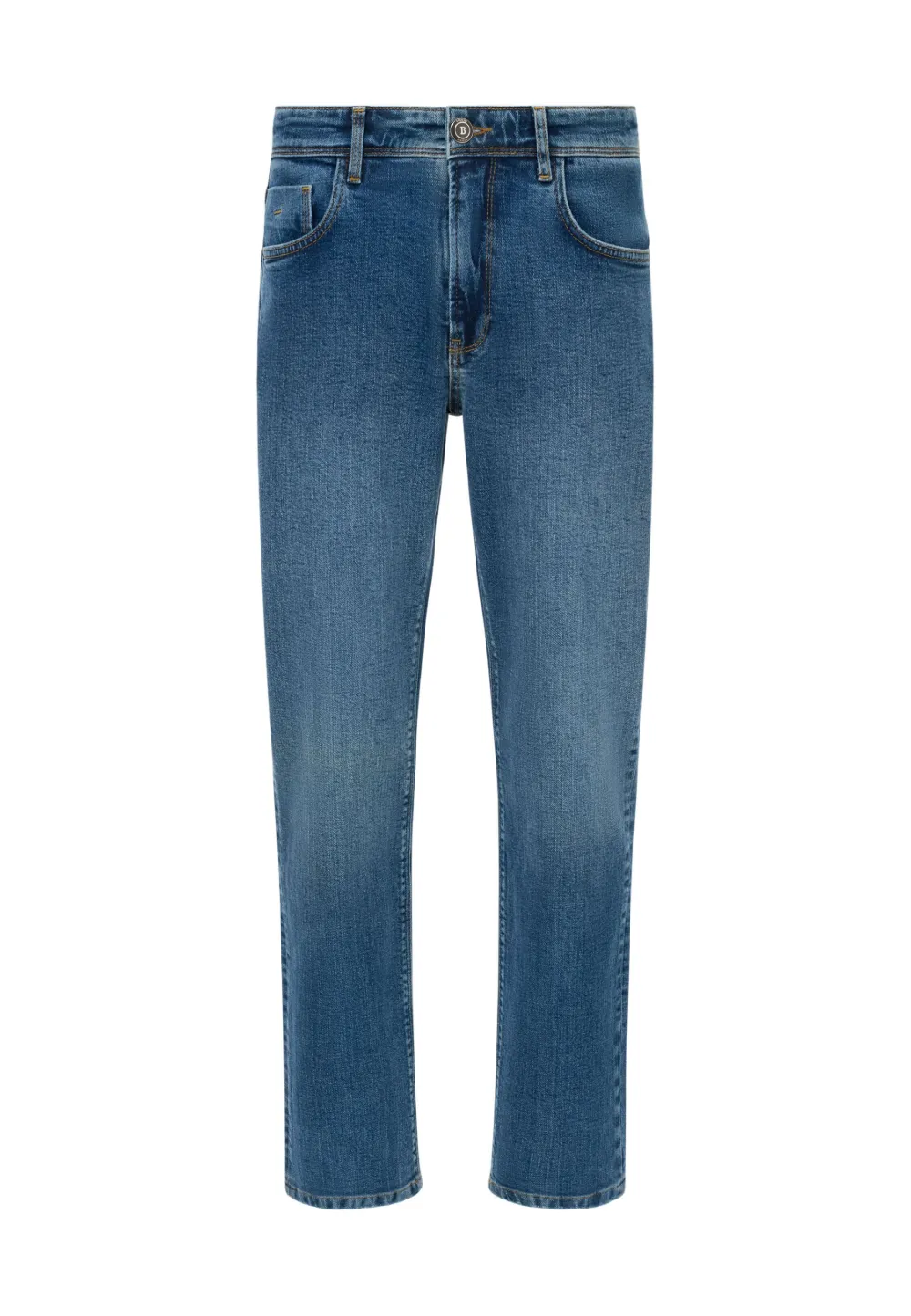 Boggi Milano Medium Blue Stretch Denim Jeans