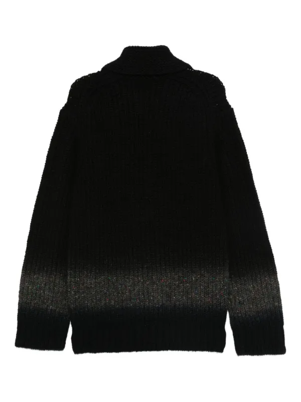 Sacai ジップアップカーディガン Sacai ジップアップ カーディガン | ブラック | FARFETCH JP
