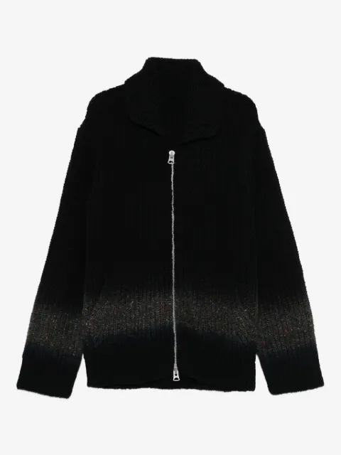 sacai كارديغان بسحاب أمامي
