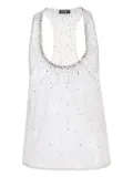 Retrofete Azalea embellished top - Grey