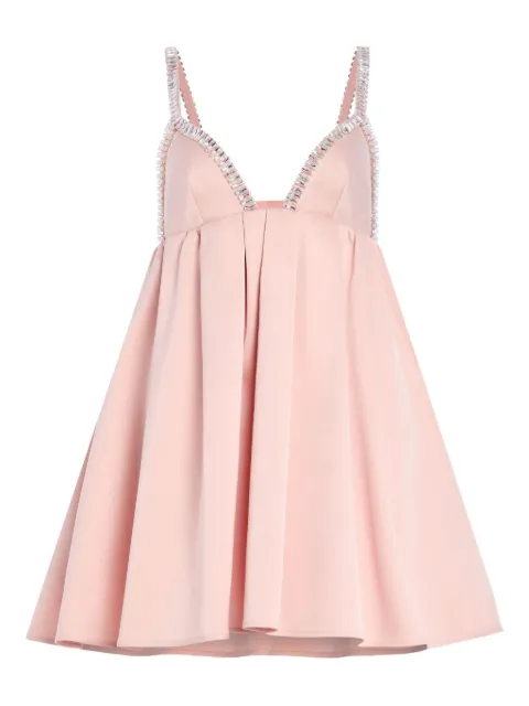 Retrofete Aniyah pleated mini dress