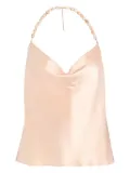 Retrofete Alba beaded-halter top - Pink