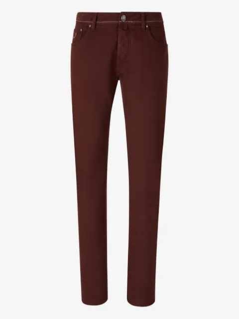 Jacob Cohën logo-embroidered jeans