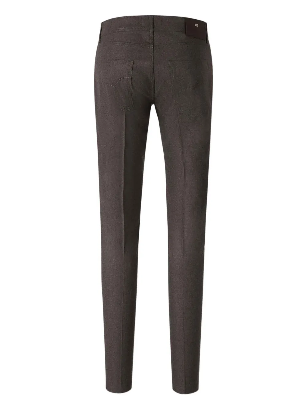 Marco Pescarolo five-pocket slim jeans - Grijs