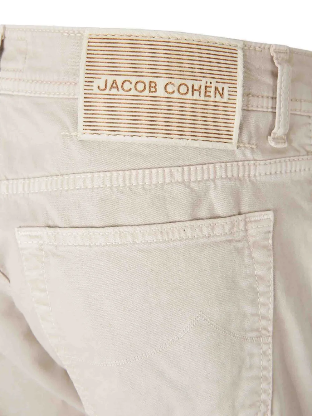 Jacob Cohen Logo-embroidered Jeans In Metallic