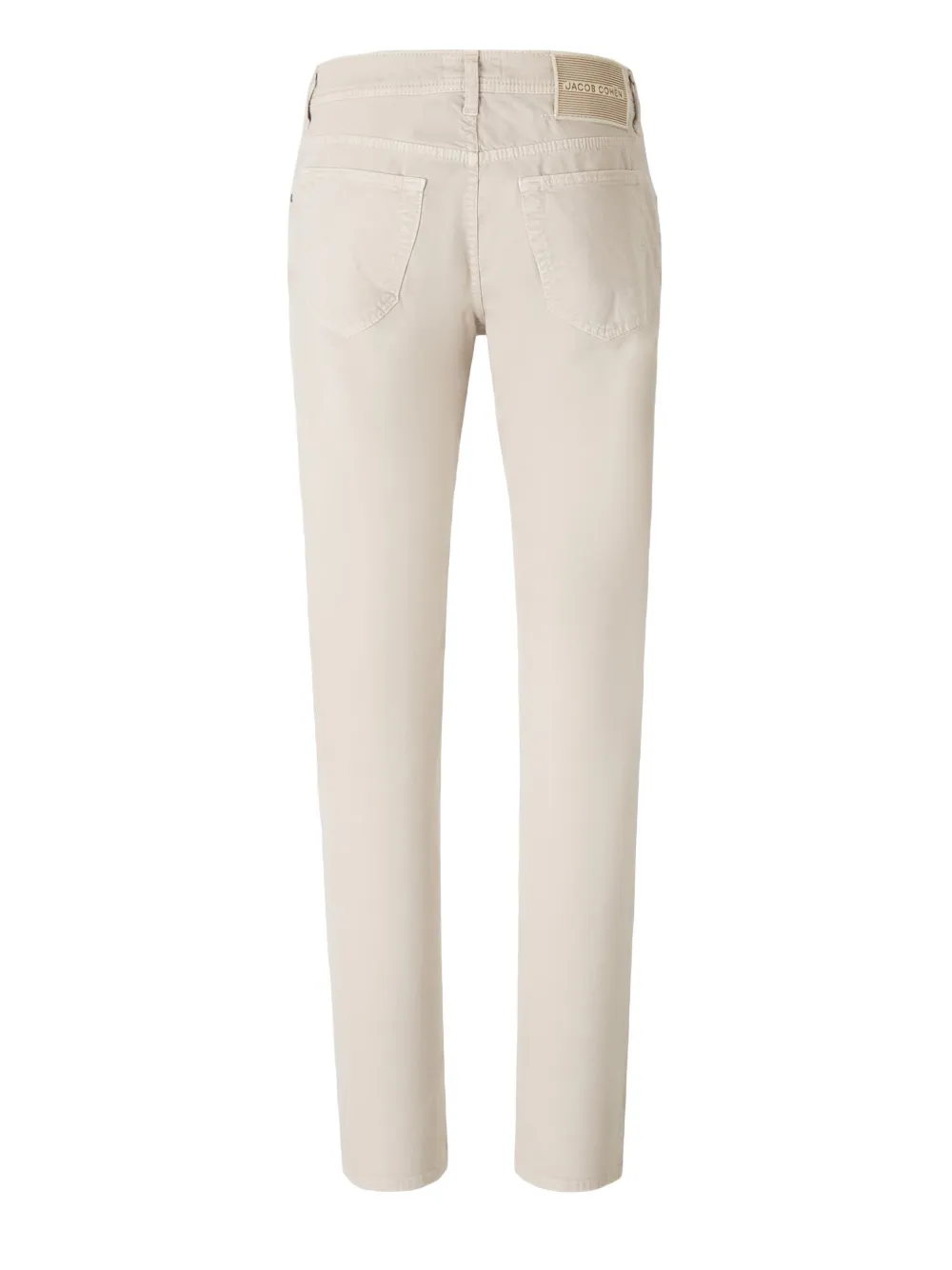 Jacob Cohën Jeans met geborduurd logo - Beige