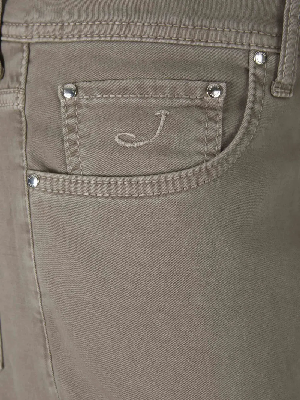 Jacob Cohen Pant 5 Pkt Slim Fit Nick In Brown