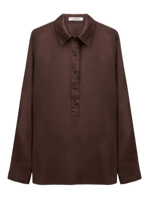 Dorothee Schumacher button-down satin blouse 