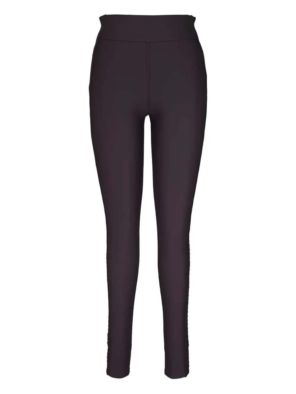 Dorothee Schumacher stitch-detail leggings - Marrone
