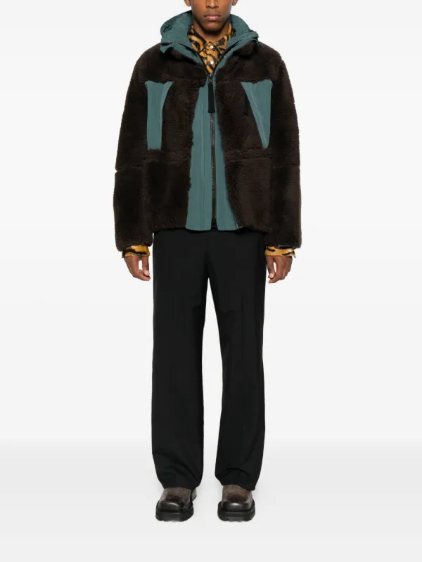 sacai 21AW コーデュロイ ベルテッドパンツ サイズ2 Sacai ベルテッド パンツ | ブラック | FARFETCH JP