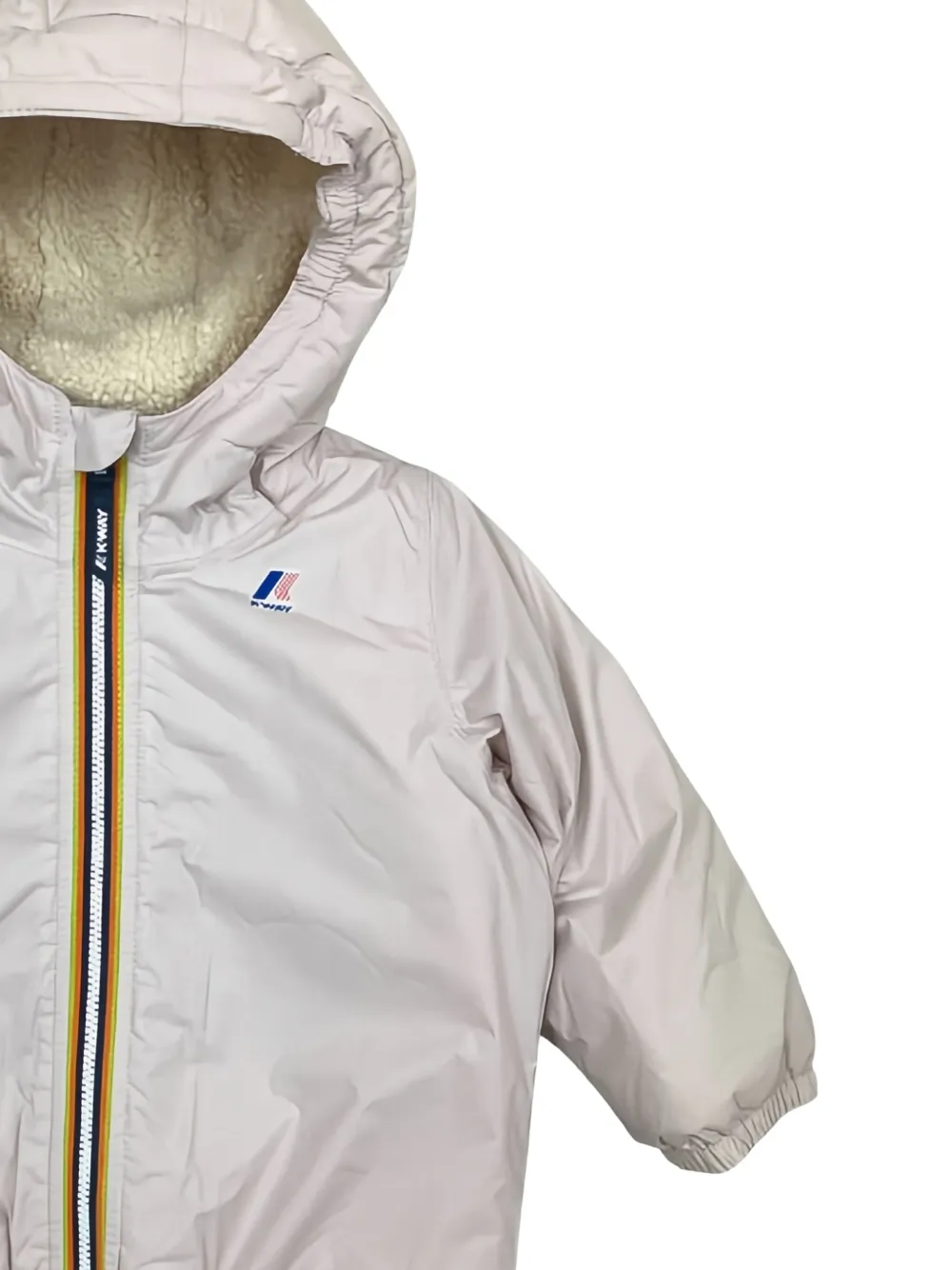 K Way Kids Gewatteerd jack Grijs