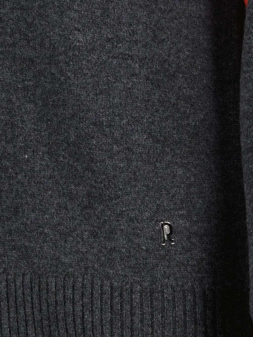 Rabanne Two-tone Sweater In Gray