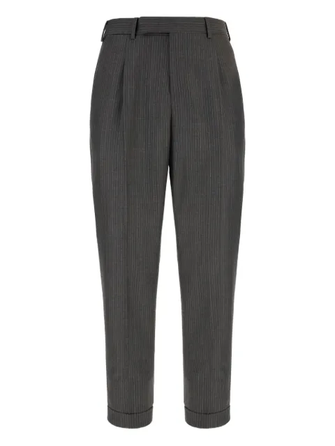 PT Torino pinstripe pleated trousers
