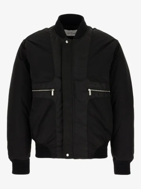 Off-White zip bomber jacket