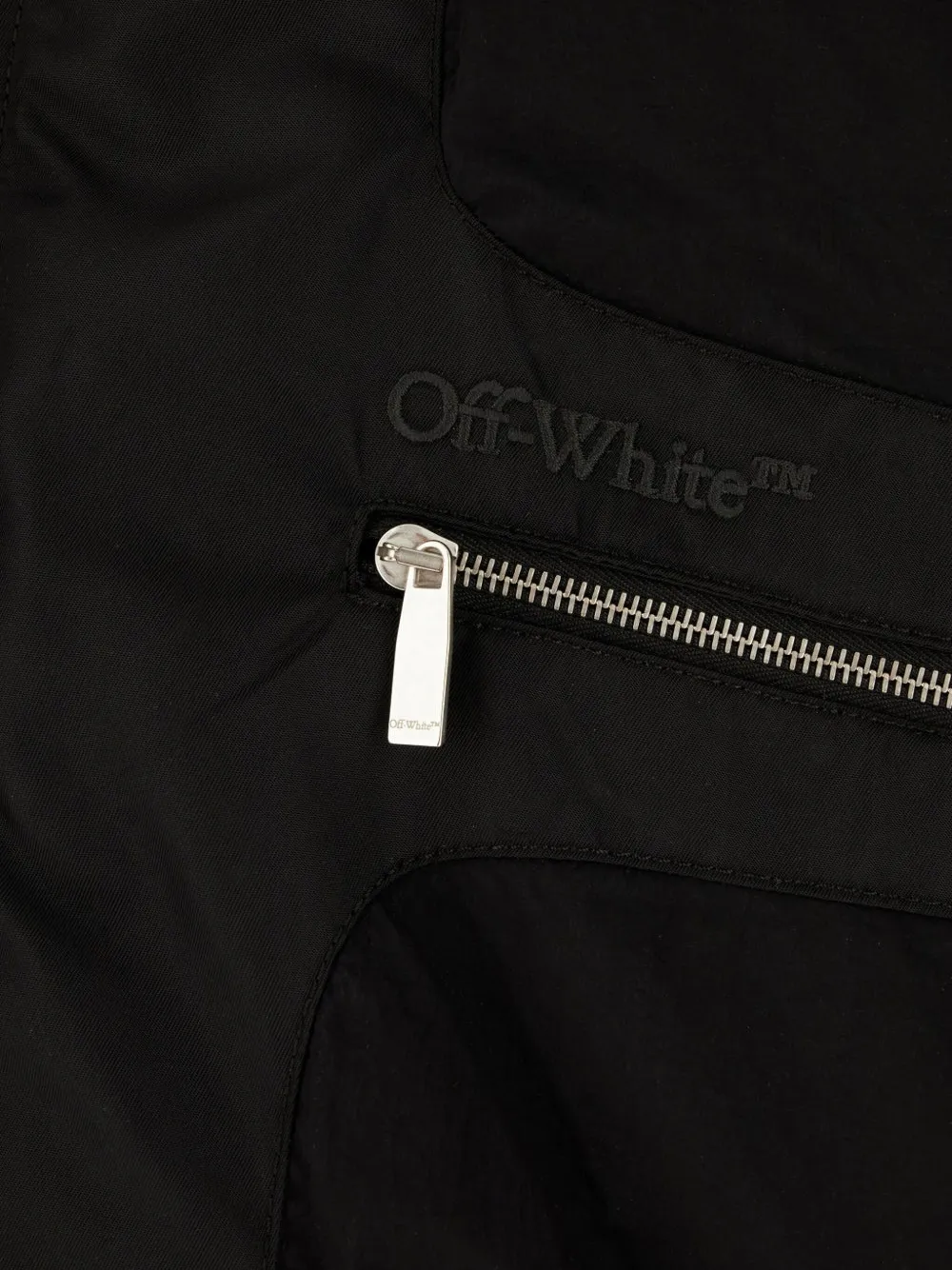 Off-white Bookish Chain Insideout Bomber Jacket In Black