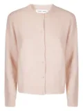 SAMSOE SAMSOE crew-neck cardigan - Pink