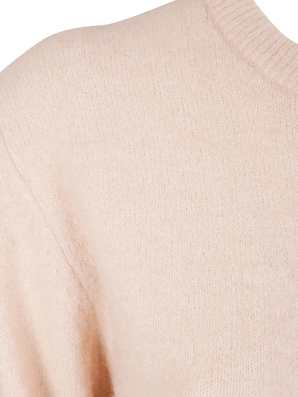 Samsoe & Samsoe Crew-neck Cardigan In Neutral