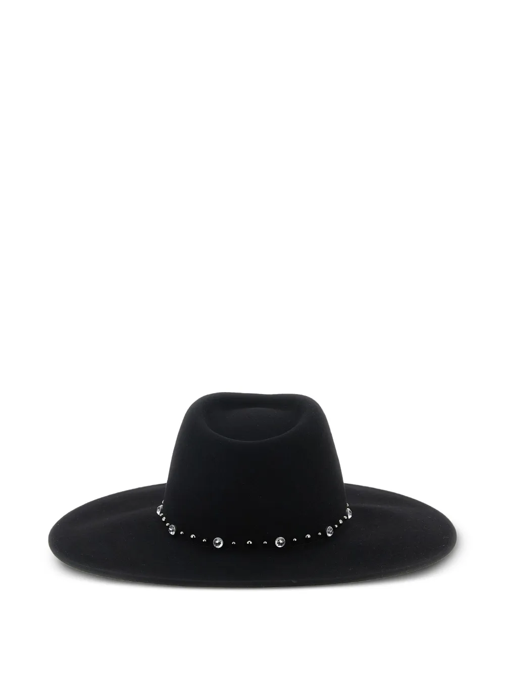Maison Michel wide-brim crystal-embellished hat | Image 2
