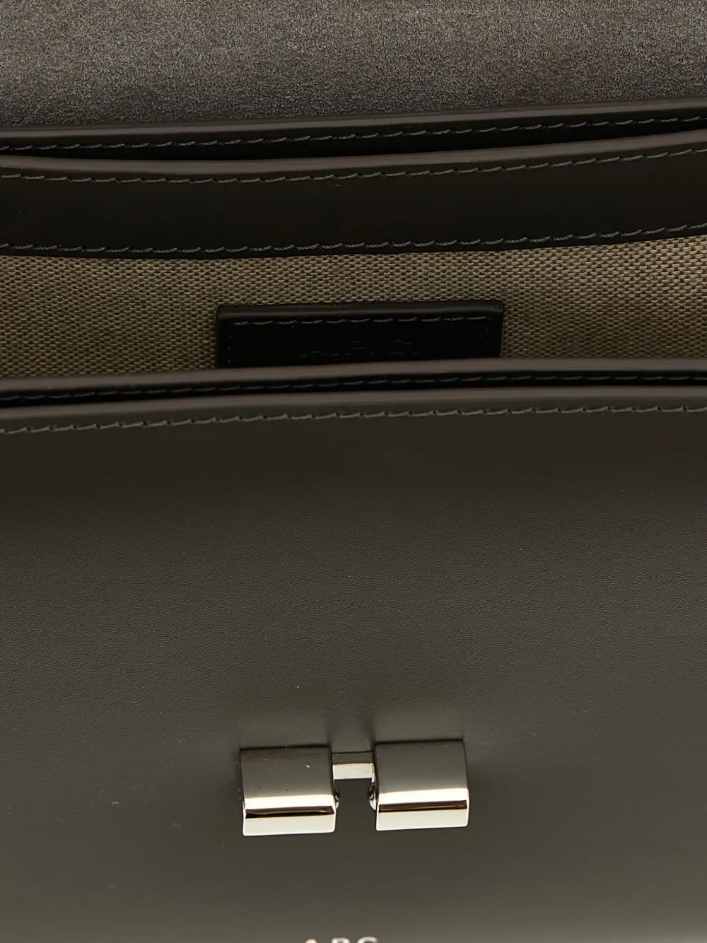 Apc Small Grace Shoulder Bag With Adjustable Strap In Gray