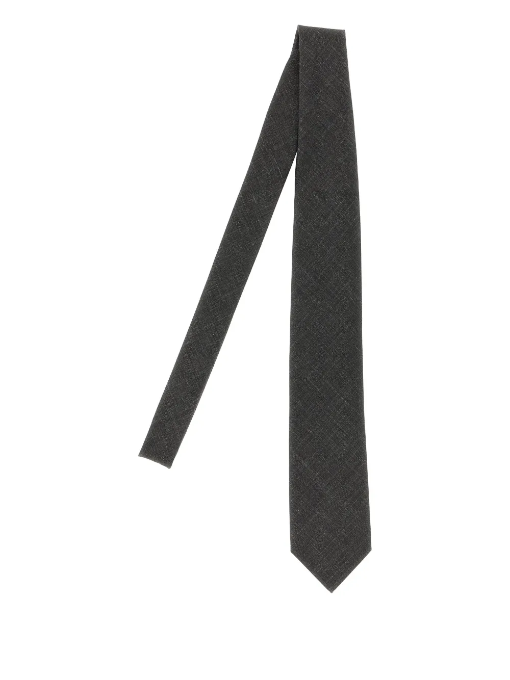 Brioni textured pointed tie | Grey | Image 1