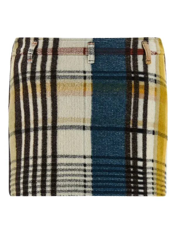 Missoni チェック ミニスカート | マルチカラー | FARFETCH JP