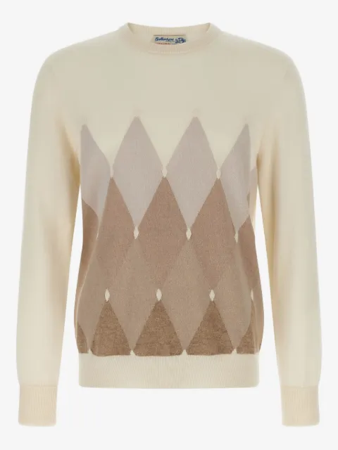 Ballantyne argyle crew-neck sweater