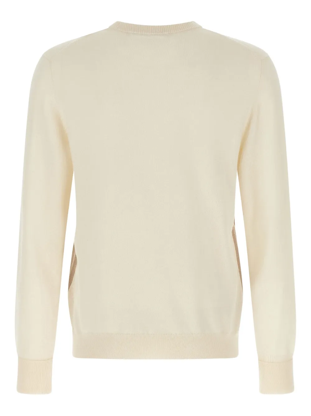 Ballantyne argyle crew-neck sweater - Beige