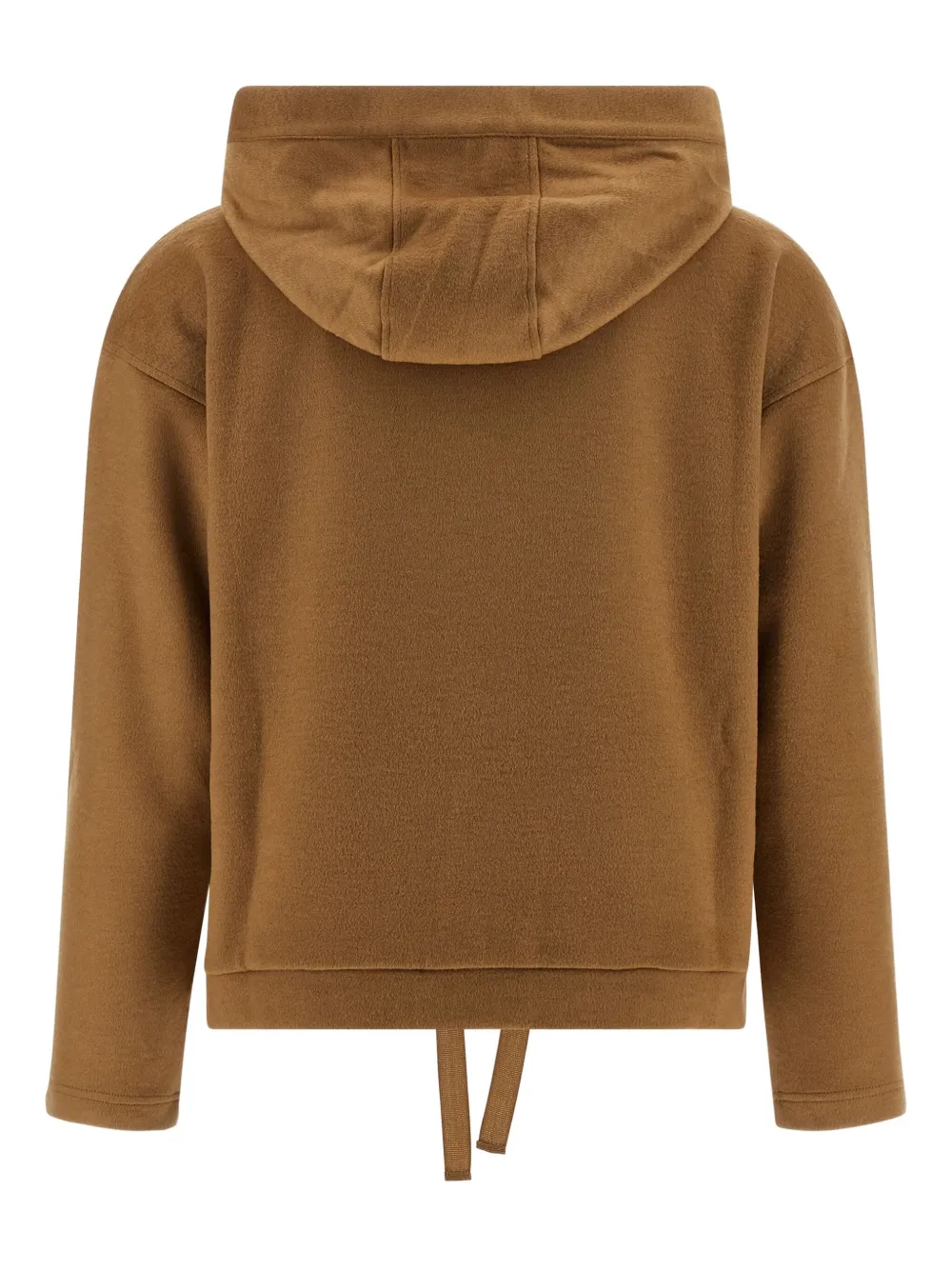 Weekend Max Mara OSCURI drawstring hoodie - Bruin
