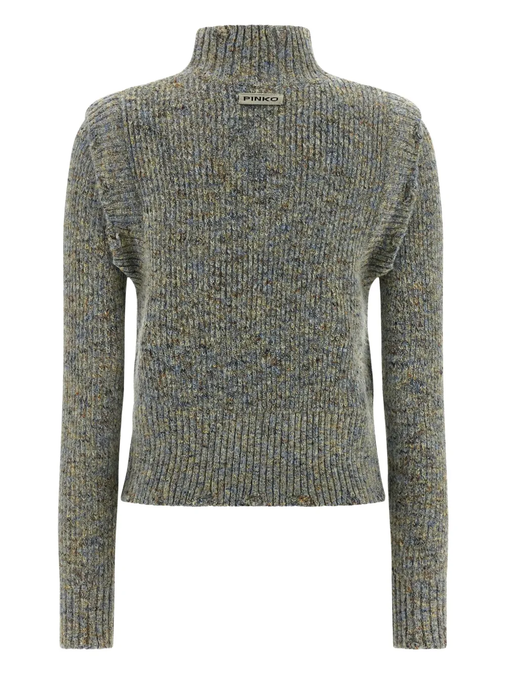 PINKO Proud Mary cable-knit turtleneck sweater | Knitted Sweaters | Image 2