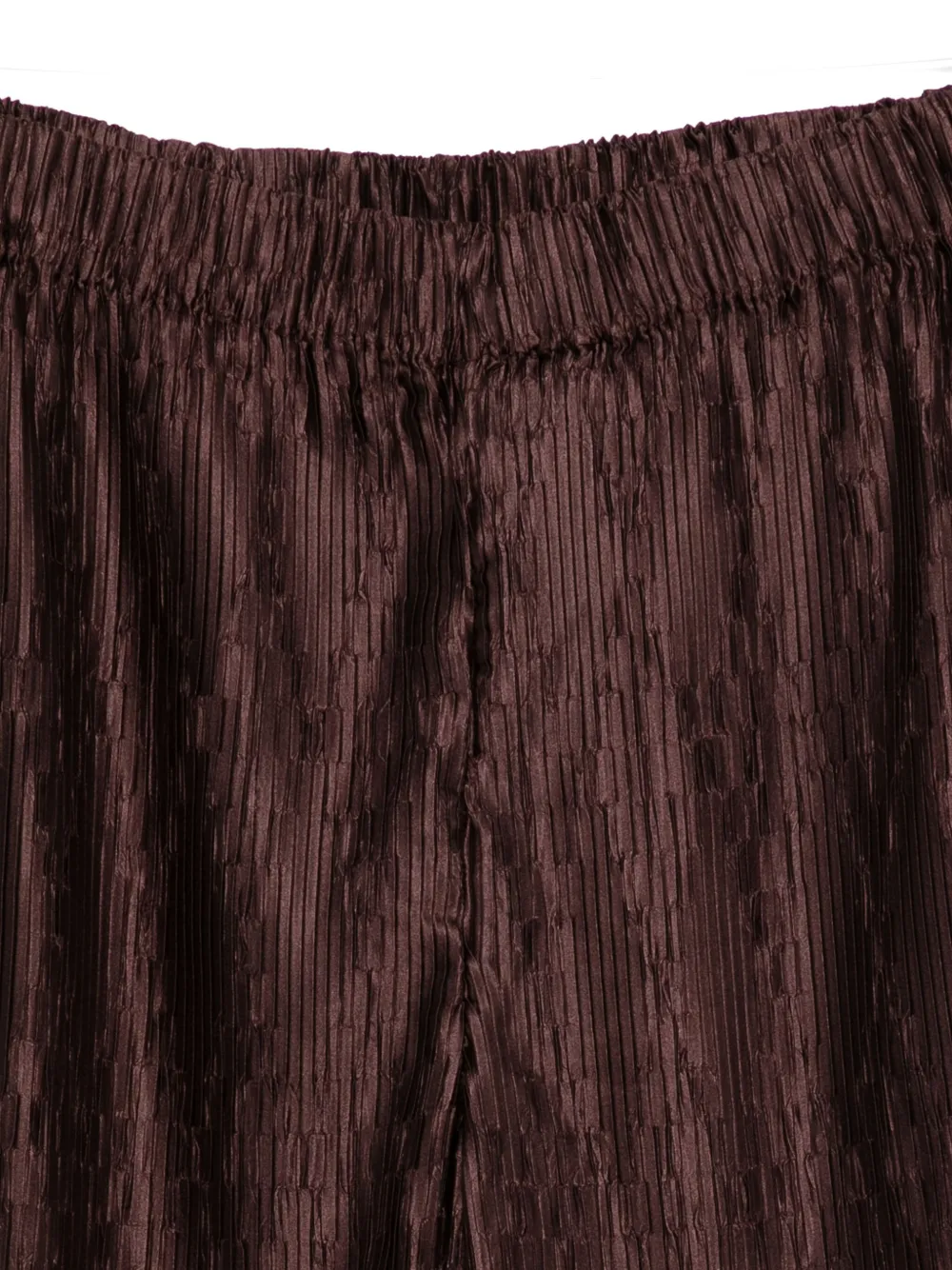 By Malene Birger Plissé-pleated Trousers In Brown