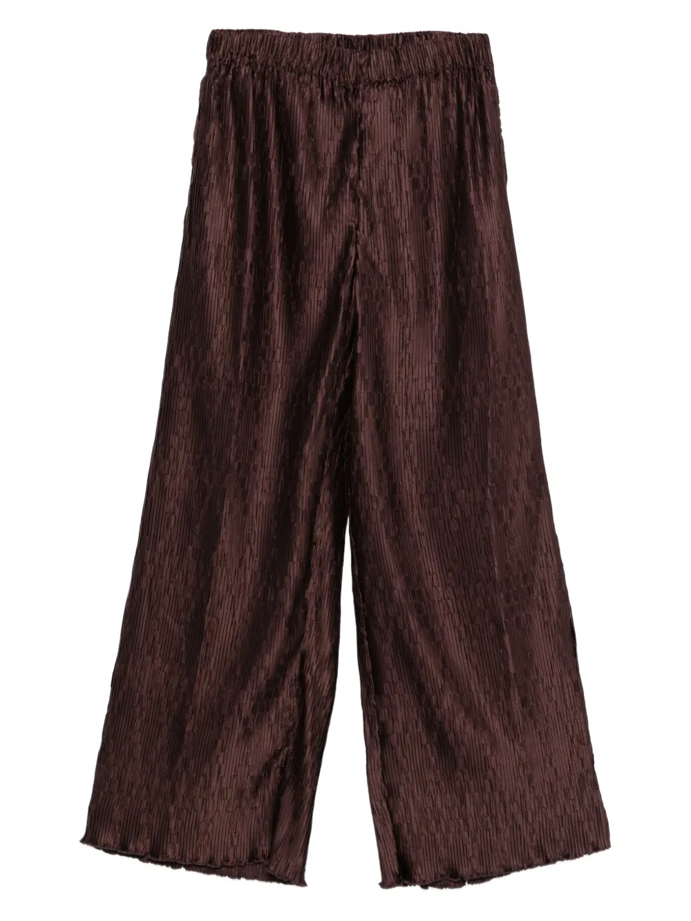 By Malene Birger plissé-pleated trousers | Brown | Image 1