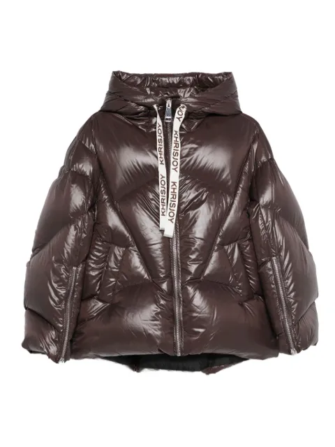 Khrisjoy quilted hooded jacket
