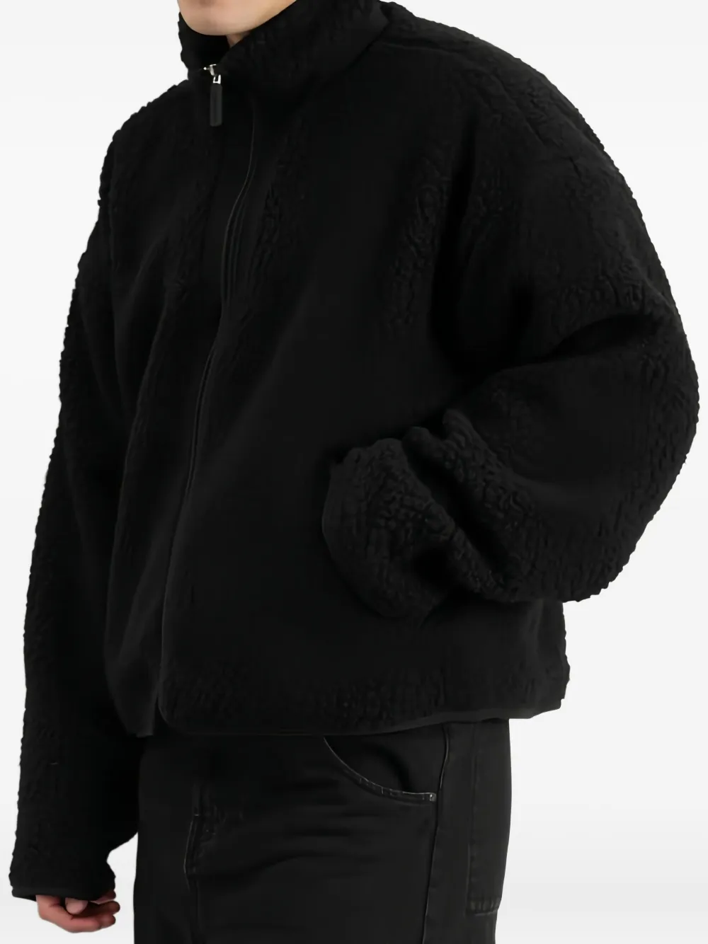 ENTIRE STUDIOS Jack met ritssluiting Zwart