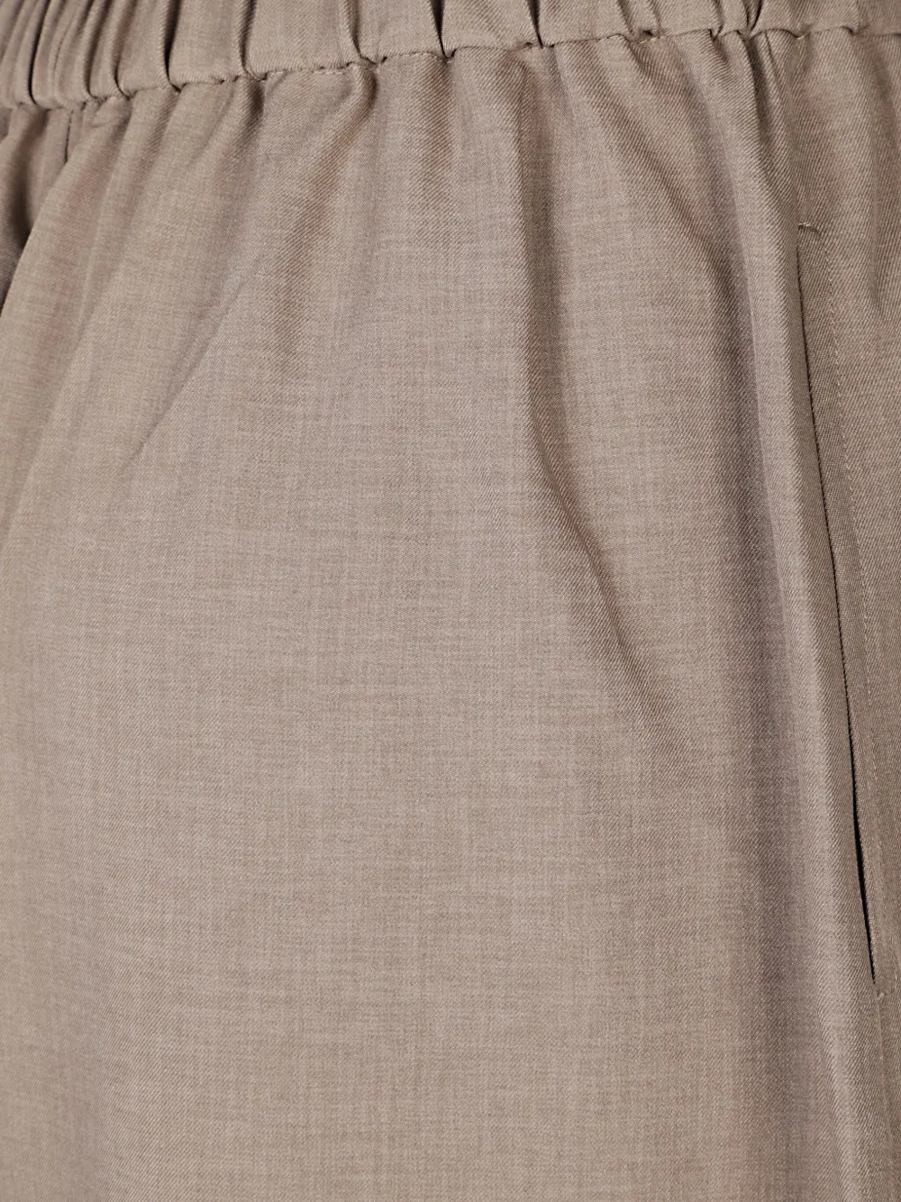 The Frankie Shop Elastic-waist Trousers In Neutral