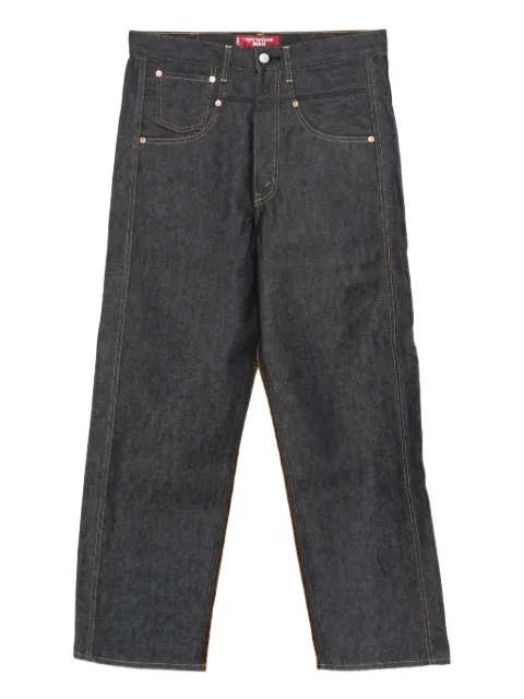 Junya Watanabe MAN corduroy-denim panel jeans