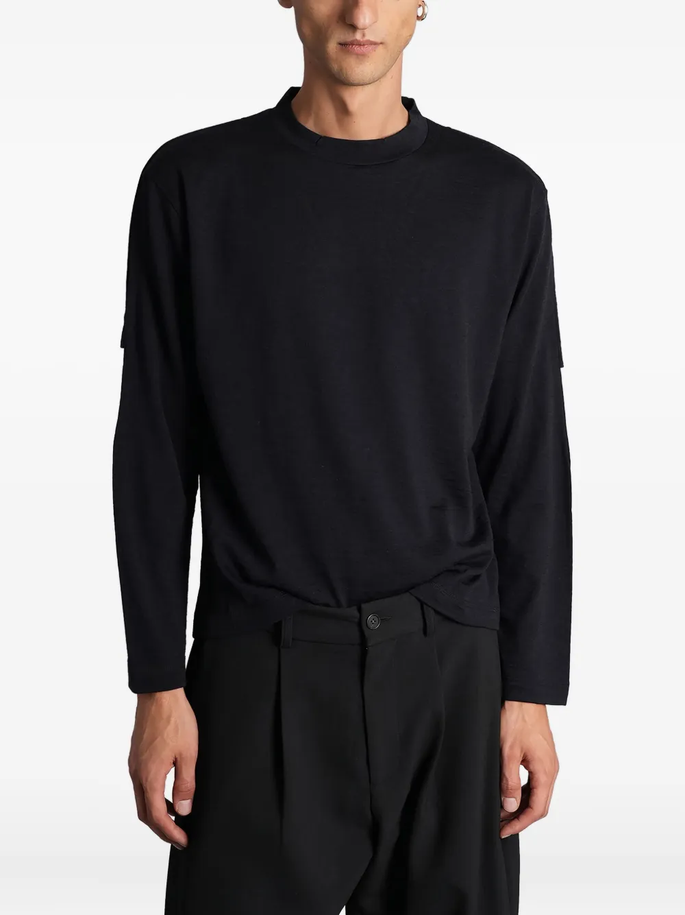 _j.l-a.l_ Long Sleeve T-shirt In Black