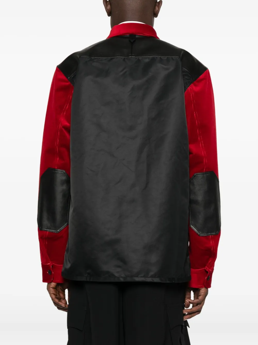 Junya Watanabe Button-down Long-sleeved Shirt In Animal Print