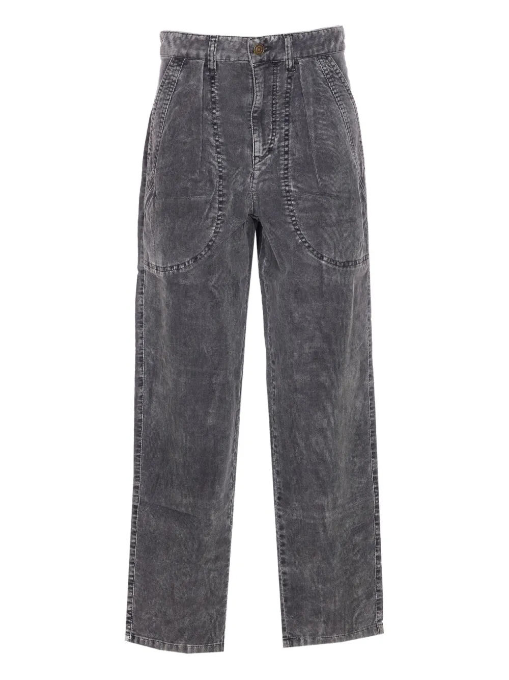 MARANT ÉTOILE Onyta patch-pocket corduroy trousers | Straight-Leg Pants | Image 2