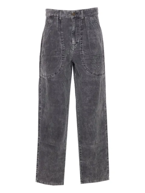 MARANT ÉTOILE Onyta patch-pocket corduroy trousers