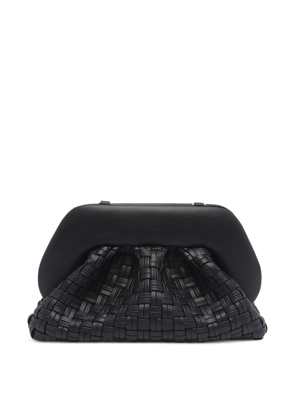Themoirè woven detachable-strap clutch | Image 2