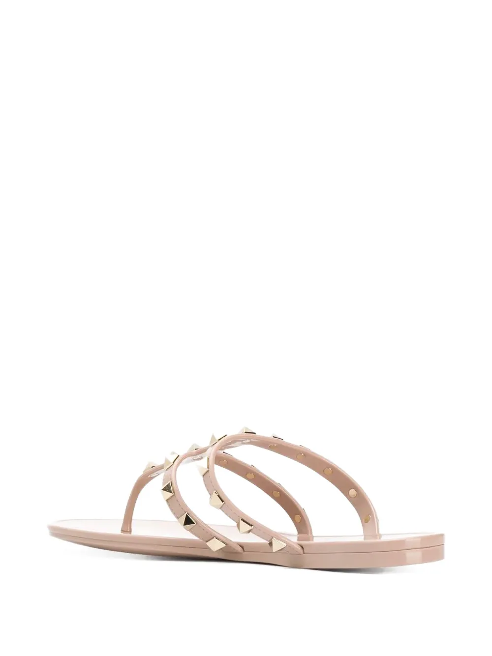 Valentino Garavani Rockstud sandalen Beige