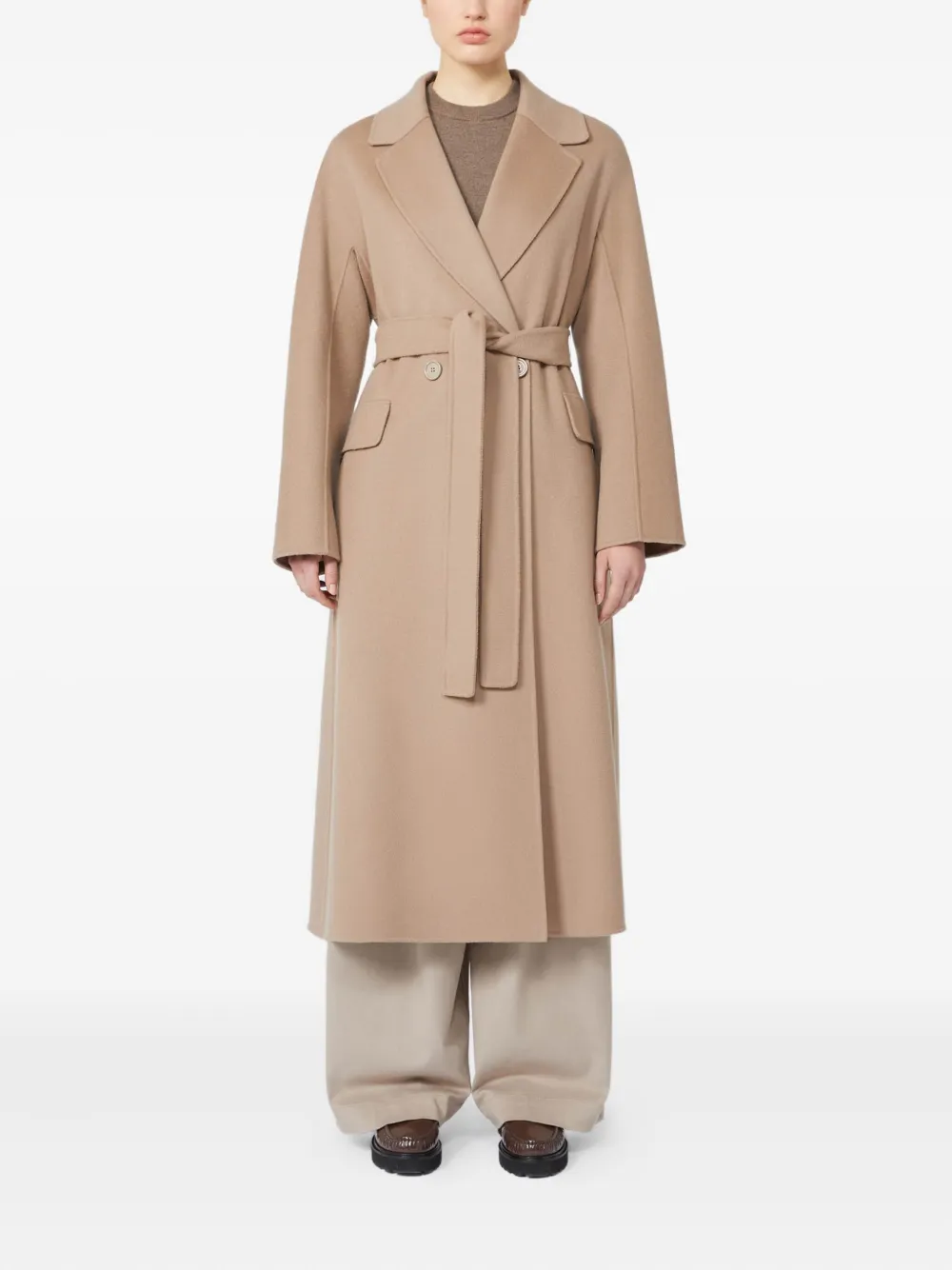 'S Max Mara belted notched-lapel coat | Double Breasted & Peacoats | Image 2