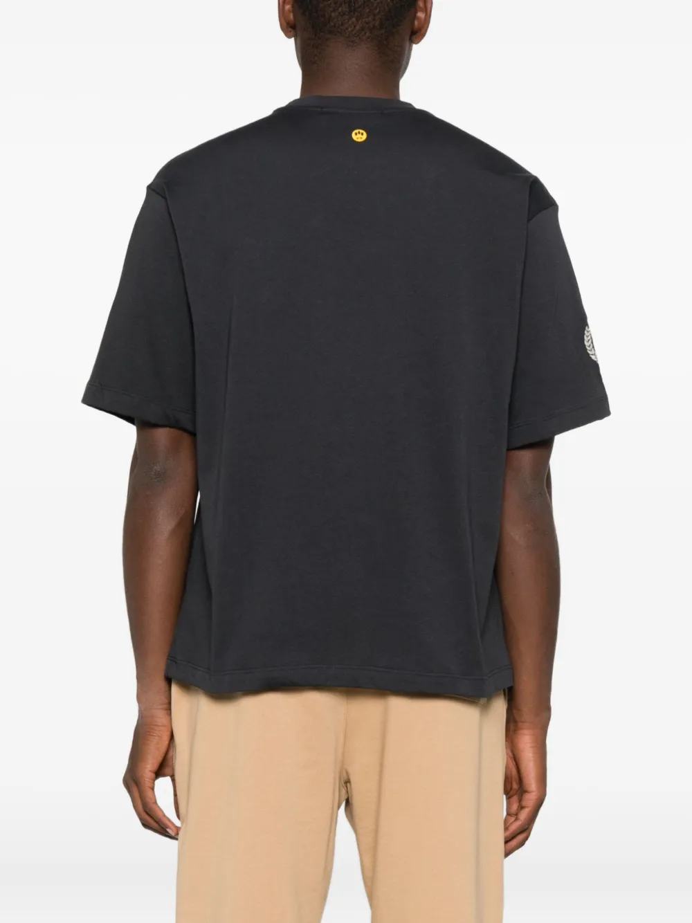 BARROW T-shirt met print Zwart