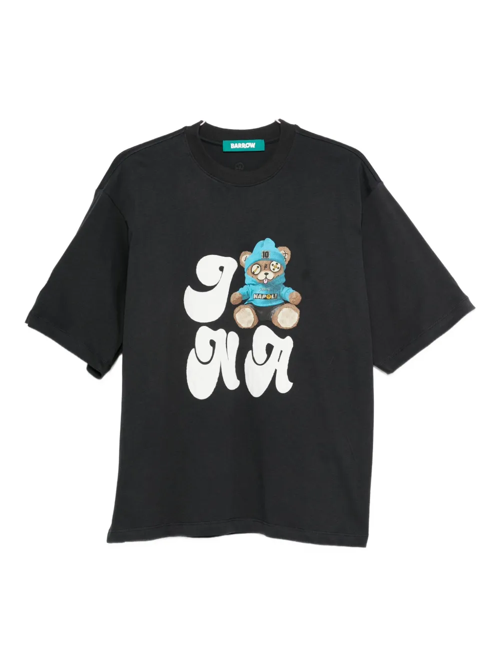 BARROW printed T-shirt - Nero