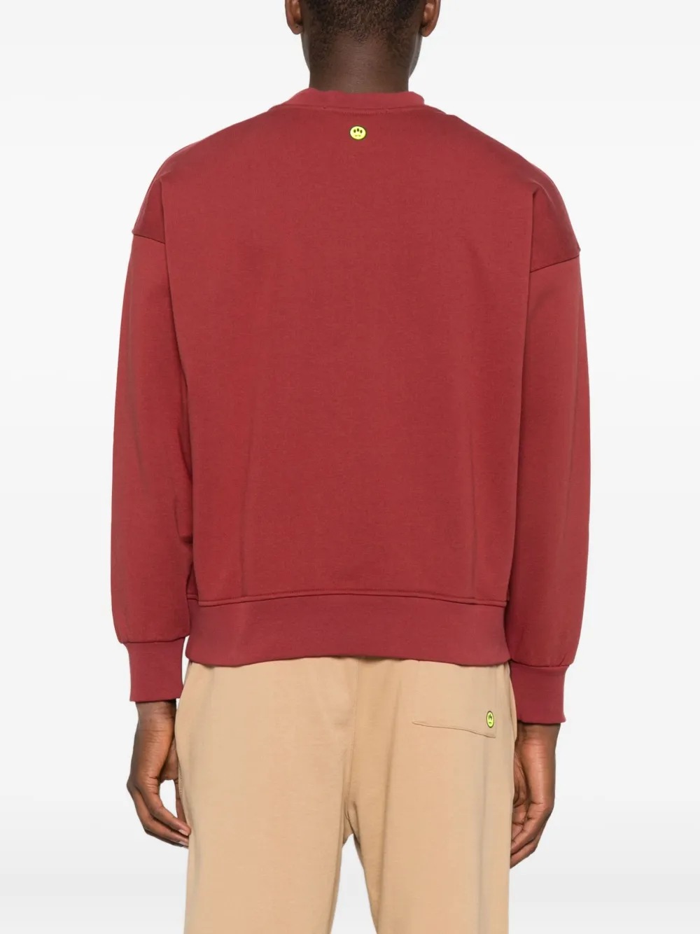 BARROW Sweater met logodetail Rood