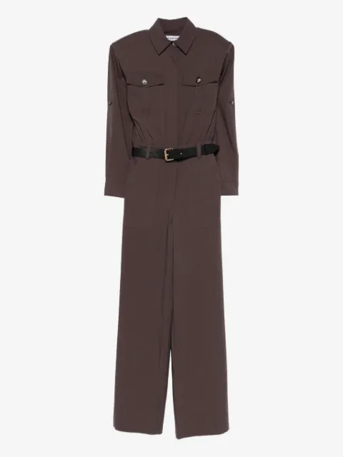 Self-Portrait jumpsuit con cinturón
