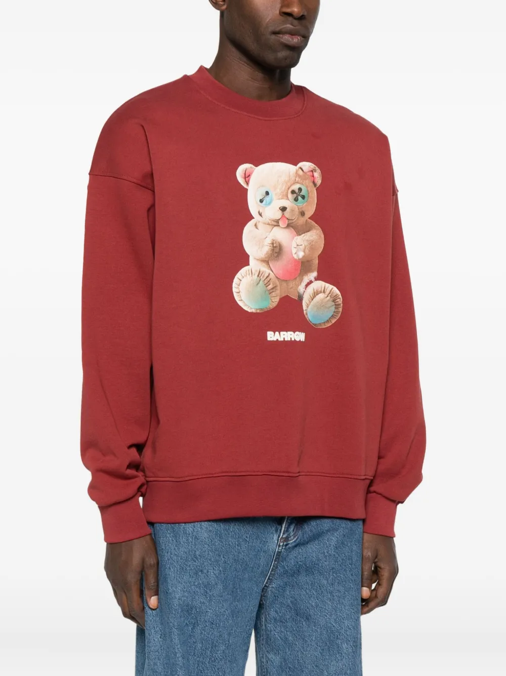 BARROW Sweater met ronde hals Rood